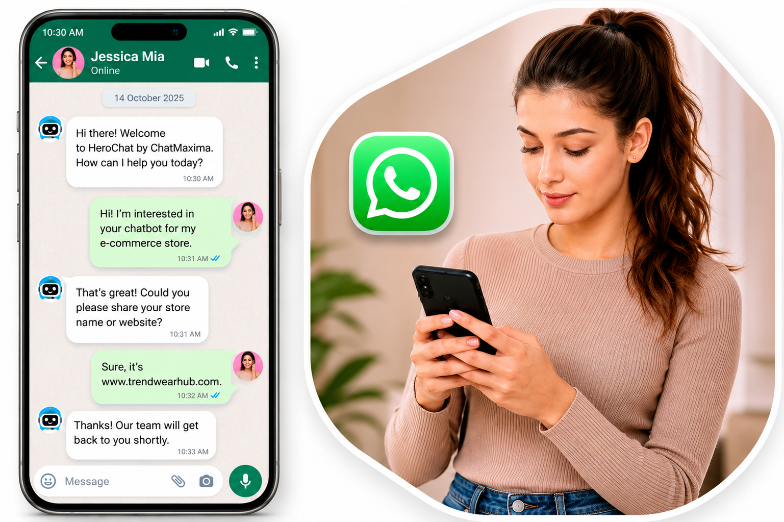 A customer enquiry being saved as a customer record with tags and follow-up reminders