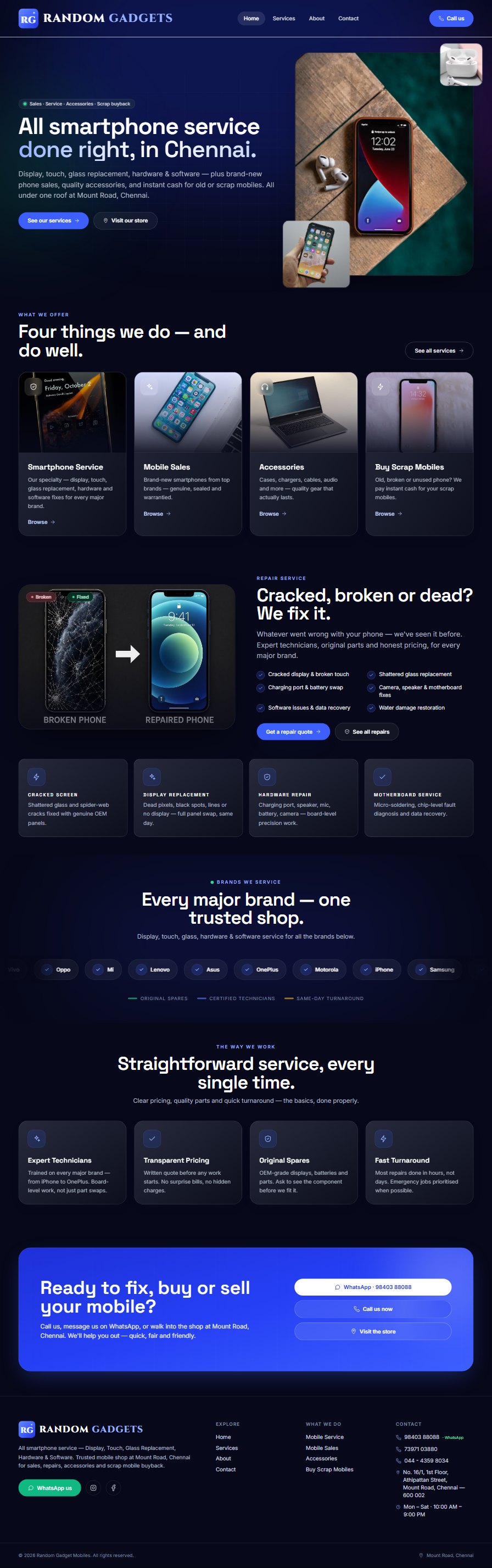 Random Gadgets — full site preview